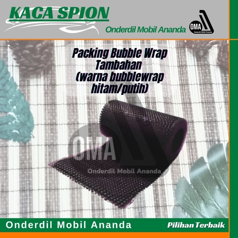 

Tambahan Packing Bubblewrap Warna Putih Atau Hitam