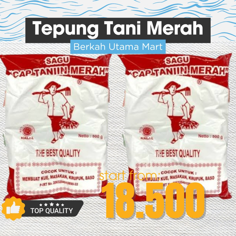 

Tepung sagu tani merah cap tani KIRIM INSTAN BANDUNG