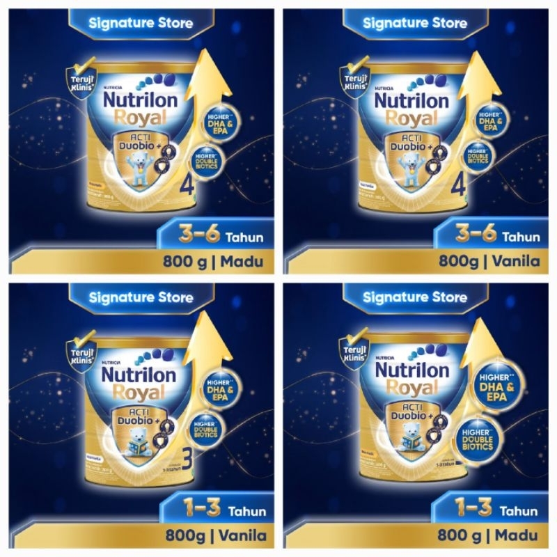NUTRILON ROYAL [ 1-3th & 3-6th ] Susu pertumbuhan bubuk 800g