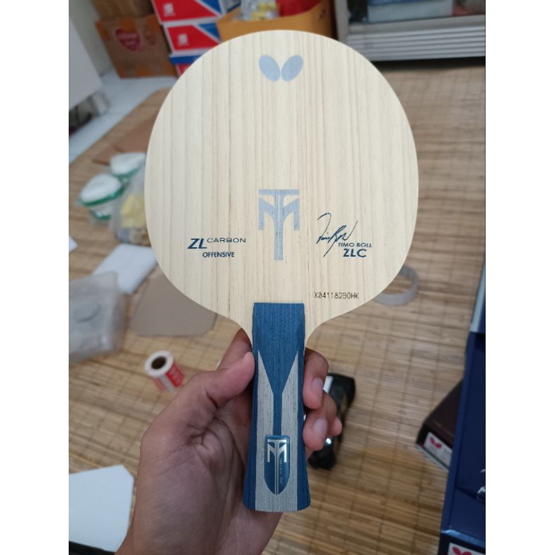 KAYU BAT TENIS MEJA BUTTERFLY TIMO BOLL ZLC ORIGINAL