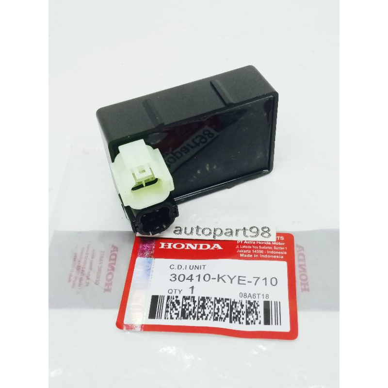 CDI UNIT KYE HONDA MEGAPRO NEW MONOSHOCK ORI
