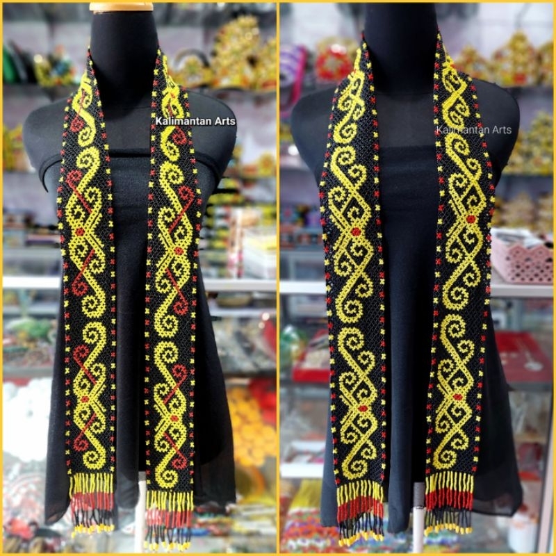 Syal Manik Dayak Motif B