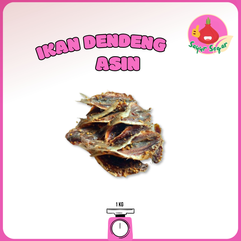 

Sayur Segar - Ikan Dendeng Asin 1 Kg / Salted jerky