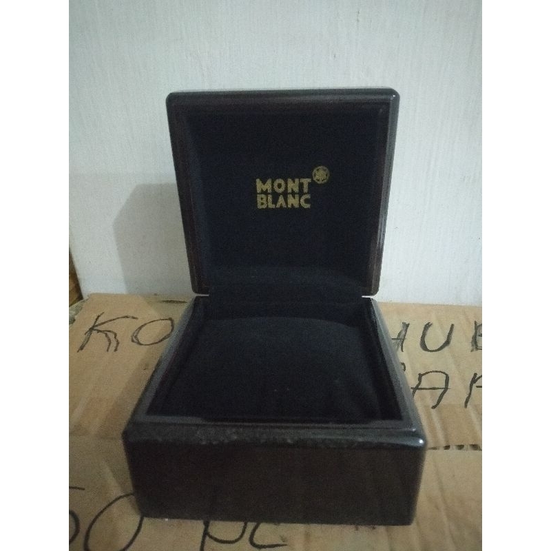 Kotak Kayu Mutiara Jam Tangan - Box Kayu Jam Tangan Mont Blanc