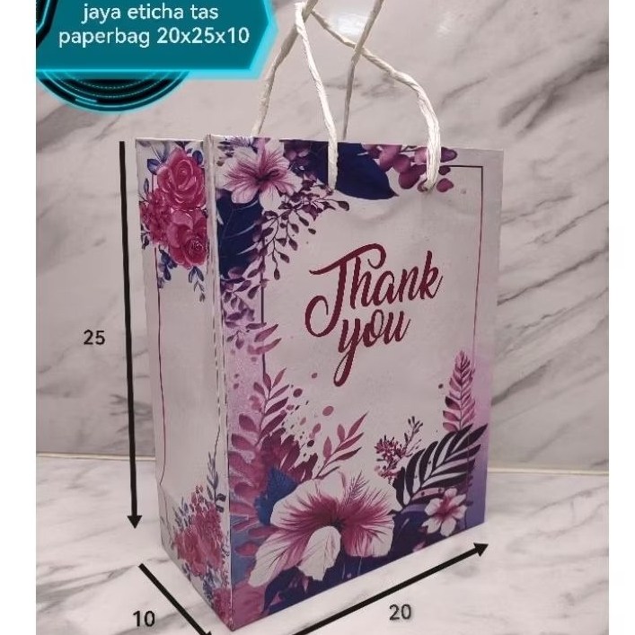 

paperbag 20x25 thank you aesthetik 3 warna