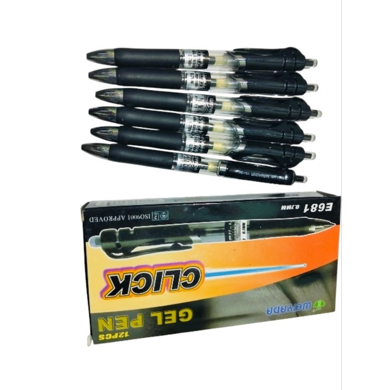 

Bolpoint Gel WEIYADA E681/Bolpoint Gell/Bolpoint Murah/Gel Pen/Pen Gel