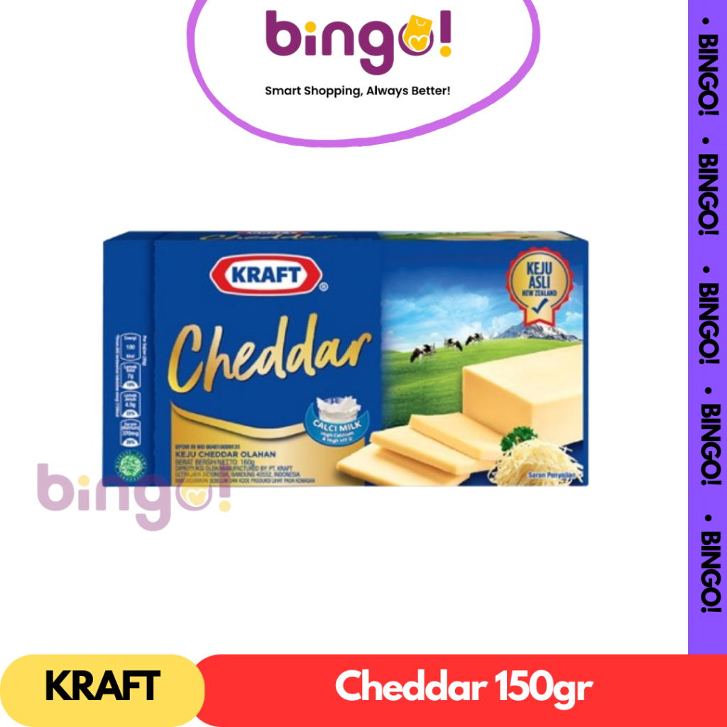 

KEJU KRAFT CHEDDAR 150GR