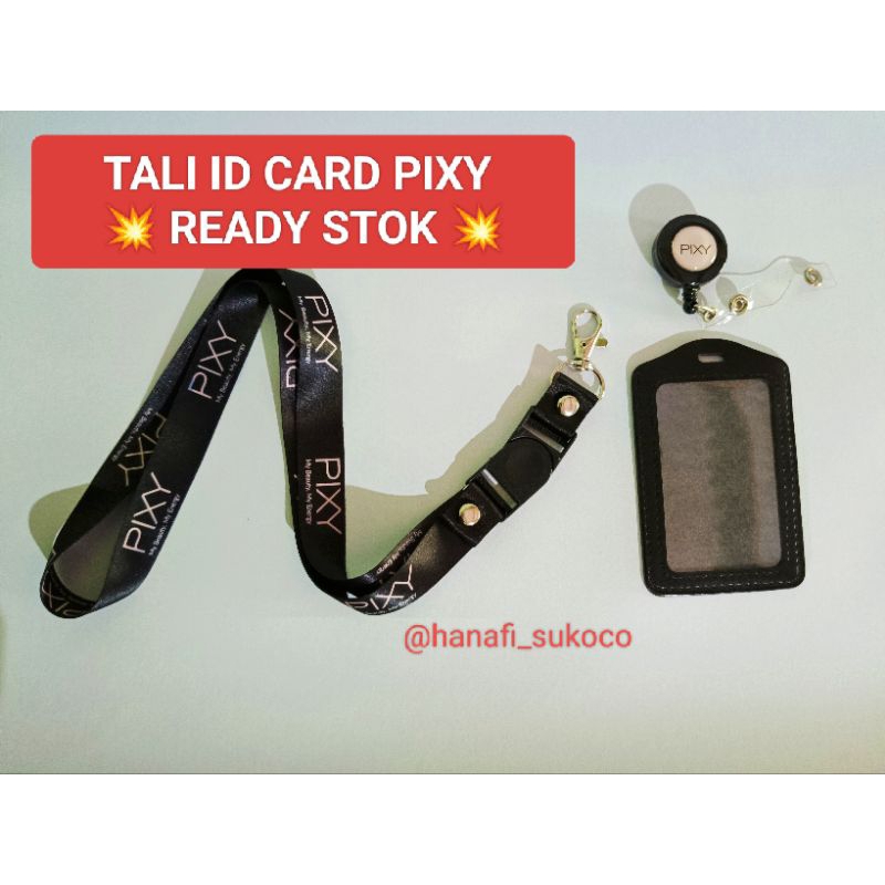 

PIXY tali id card printing Pixy [READY STOK] Lanyard SATUAN