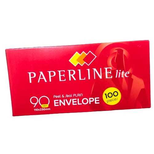 

Amplop Putih Paperline Lite 90 Polos 110x230mm (1 Pack) LITE