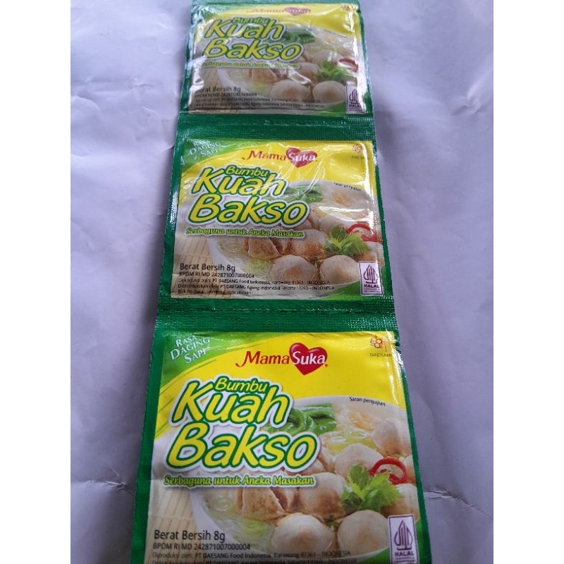 

bumbu kuah bakso mama suka renceng isi 12 pcs