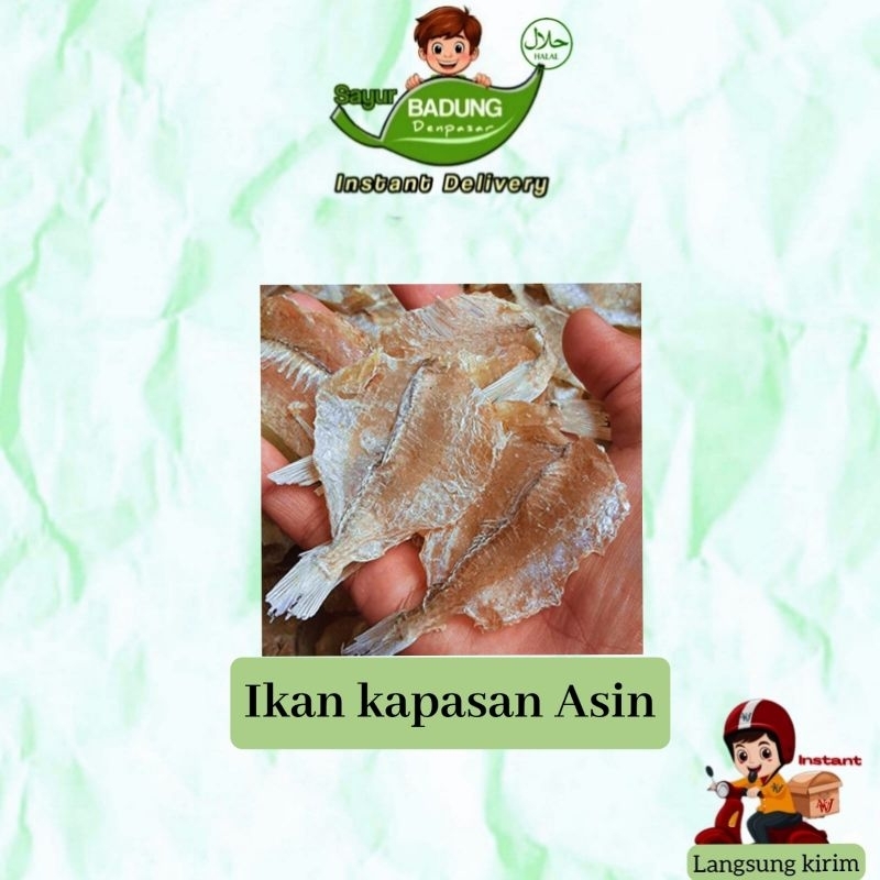 

Ikan Kapasan Asin _ Badung