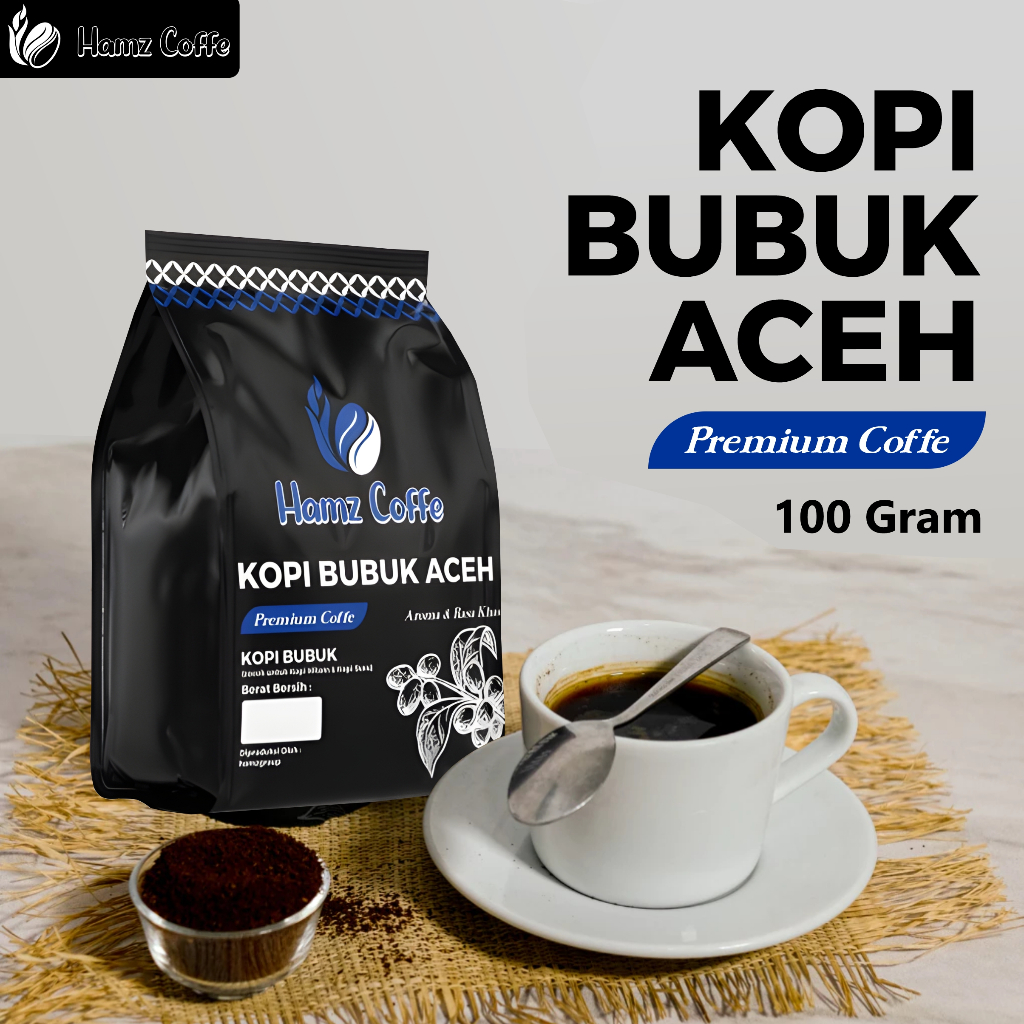 

Hamz Coffee - kopi bubuk aceh premium 100gr