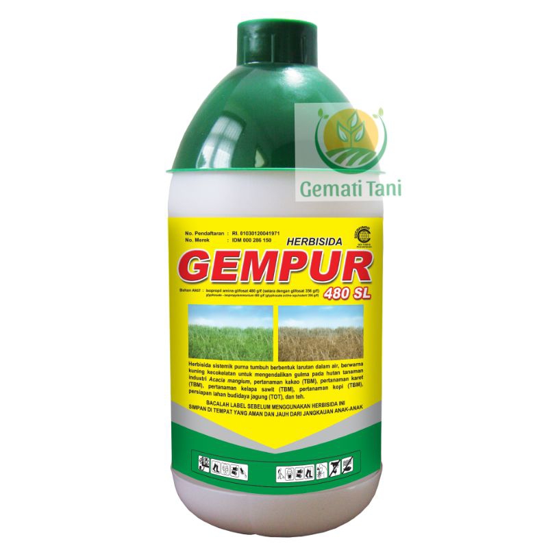

GEMPUR 480SL 1liter, Herbisida Sistemik purna tumbuh