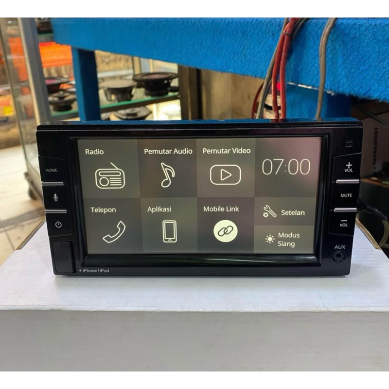 Headunut Clarion Nissan datsun go android auto,mirorrlink