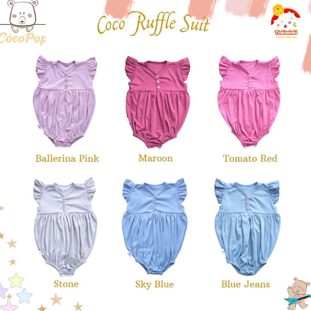 Cocopop Baby Coco Ruffle Suit