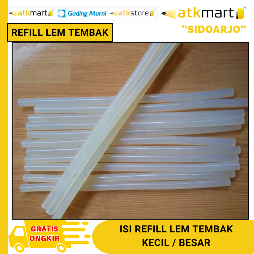 

ISI REFILL LEM TEMBAK KECIL isi 5 & BESAR isi 3