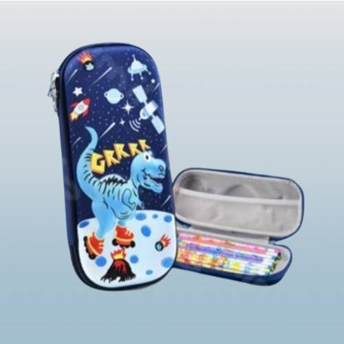 

Tempat Pensil Kkarakter - Disgrib Timbul 3D- Pensil Case Lucu