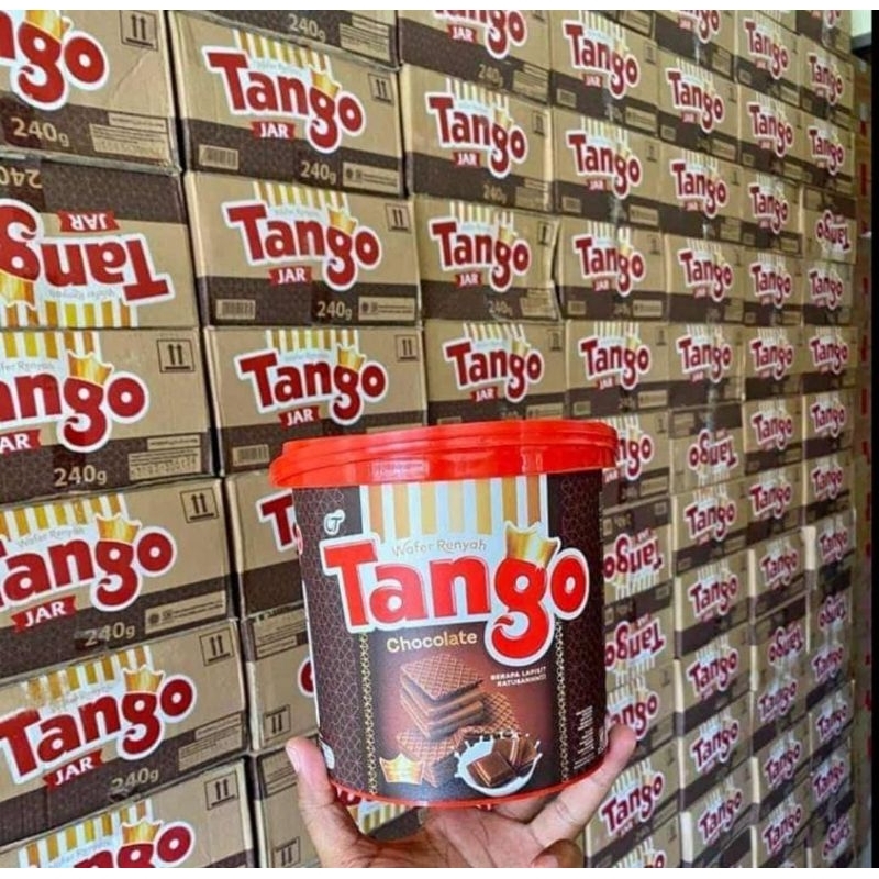 

(1 Dus isi 6 Toples) Tango Jar Coklat / Waffle / Vanila 240g