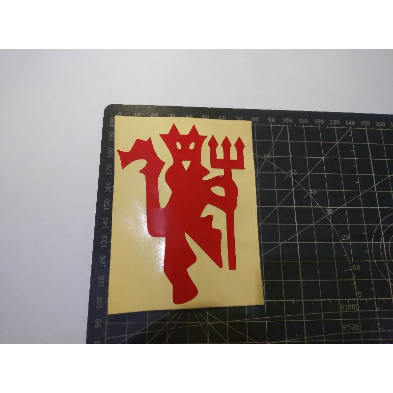 stiker cutting Manchester united