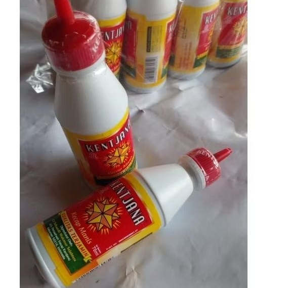 

kecap kentjana botol 70 ml.kecap manis khas kebumen