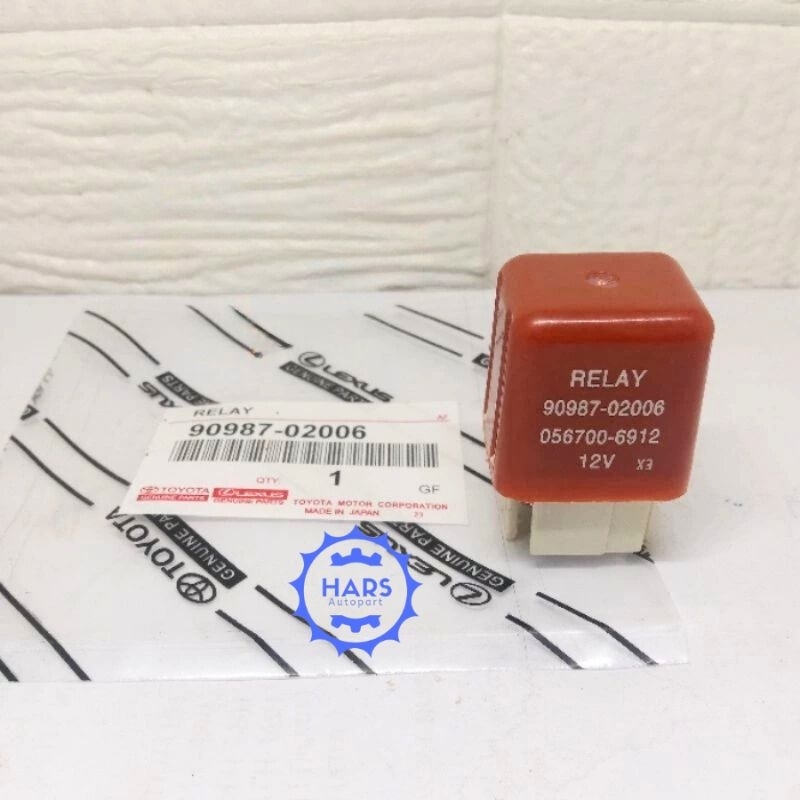 Relay Lampu Kaki 4 Toyota Kijang Kapsul 7k Great Corolla 12V