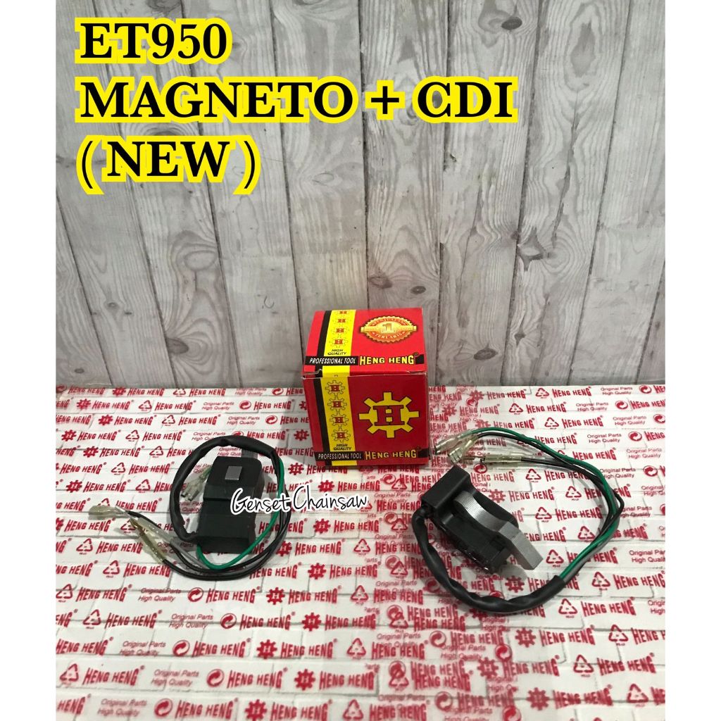 Magneto + CDI New ET950 Pengapian Spul Genset 2 Tak ET1000 600 Watt