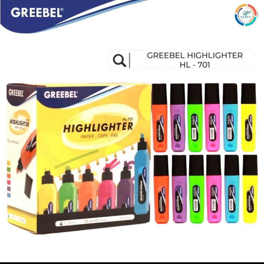 

Greebel Highlighter HL - 701 | @1 Pcs