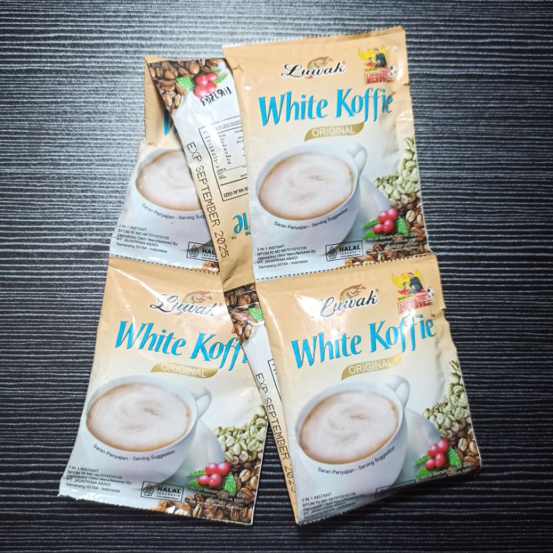 

Luwak White Koffie Original Sachet 20 g