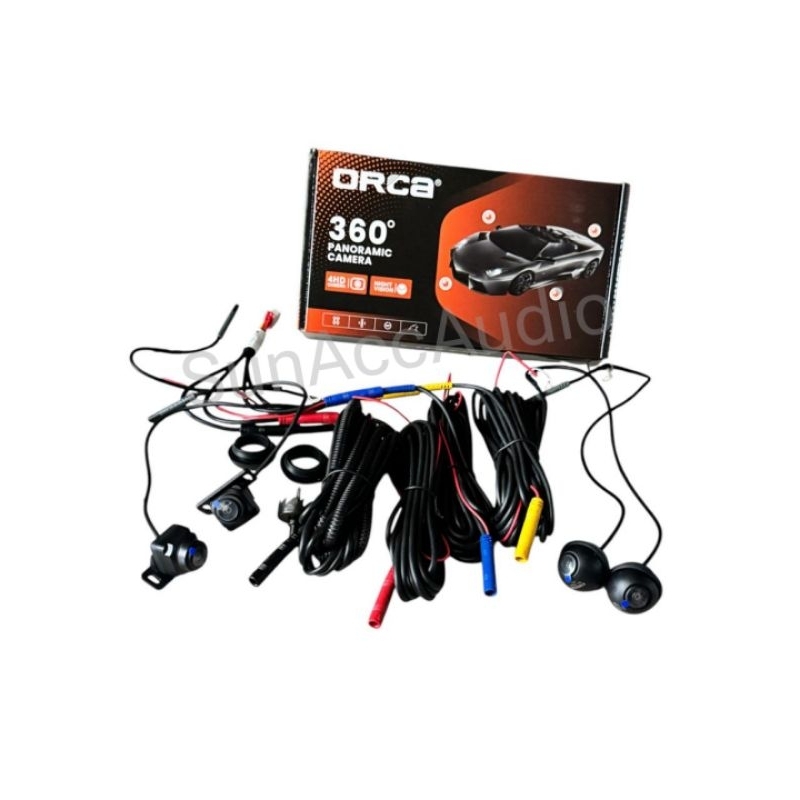 ORCA QW-6688 KAMERA PARKIR MOBIL 360 / CAMERA 360 BIRD VIEW