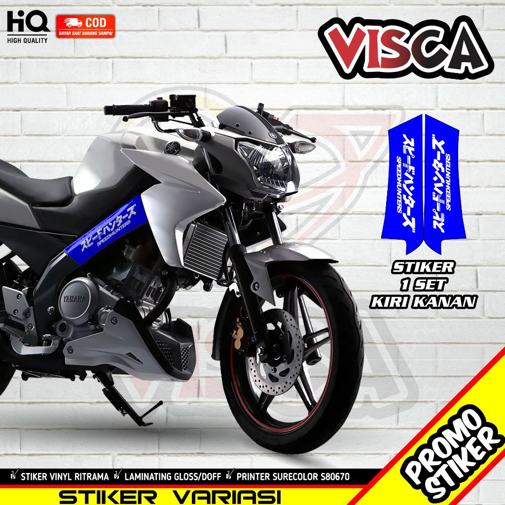 Stiker Rangka Body Deltabox Vixion Nvl Variasi Speed Hunter
