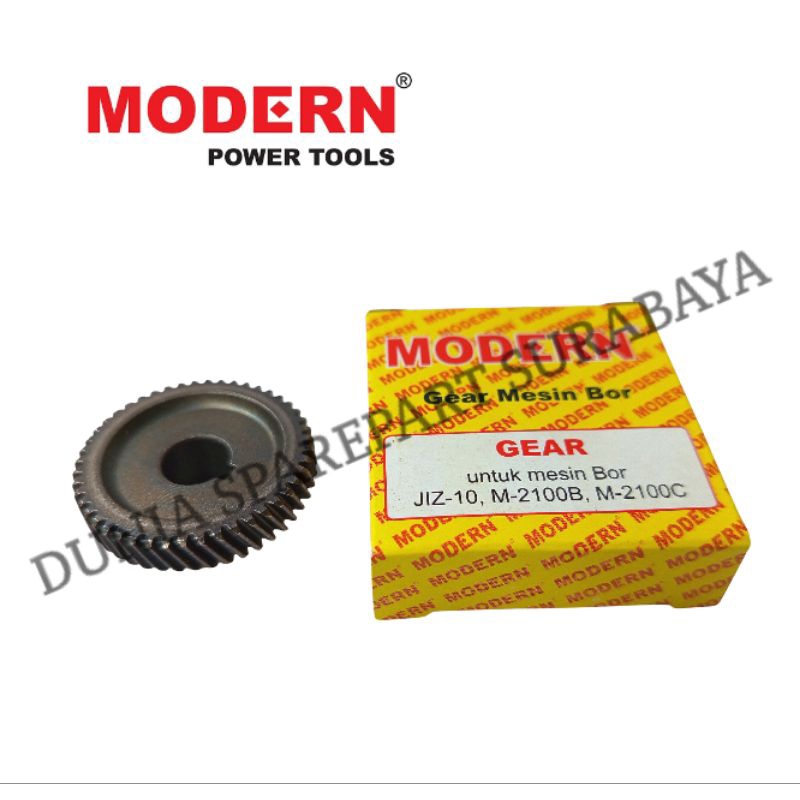 Sparepart Gear Mesin Bor Modern 10mm Listrik Tangan Gir Ger Gigi Nanas M-2100C M2100C M-2100 C M2100