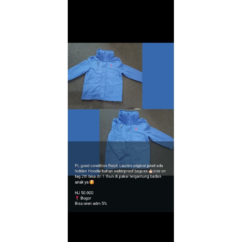 Preloved baju bayi branded