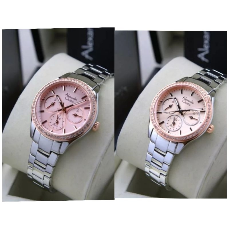 Alexandre Christie Ac 2a66 / ac2a66 jam tangan wanita Original Garansi Resmi 1 Tahun