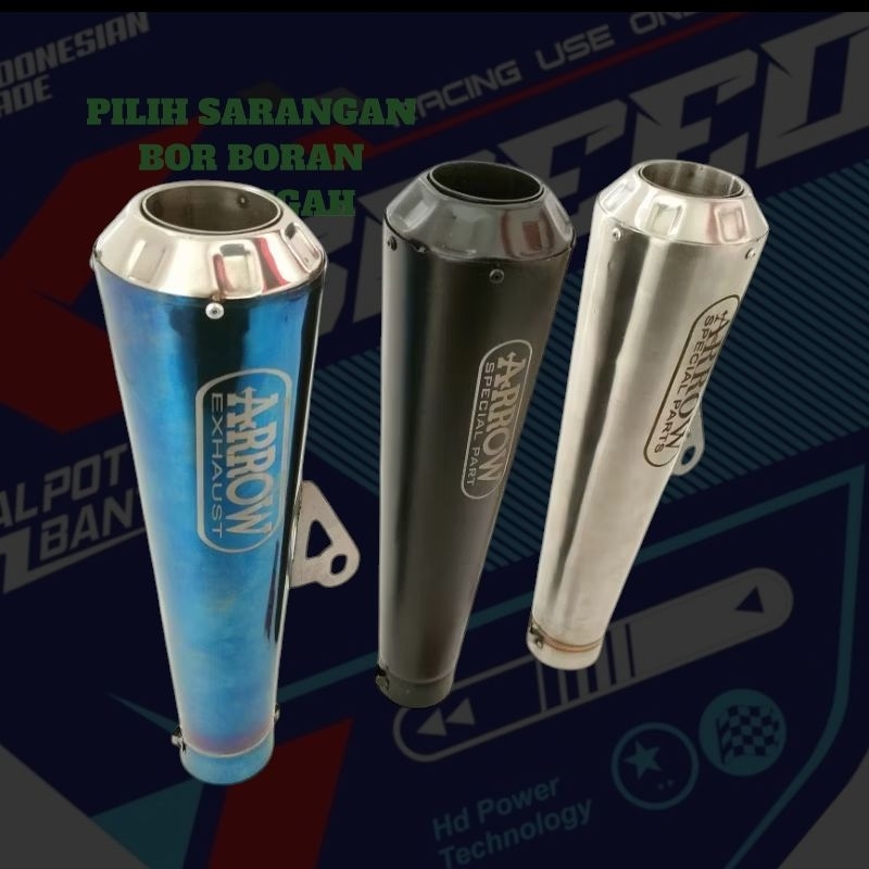 Arrow Exhaust 50 mm Knalpot Arrow