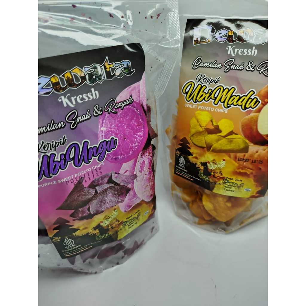 

Aneka Kripik Ubi Dewata Kressh 150gr Khas Bali