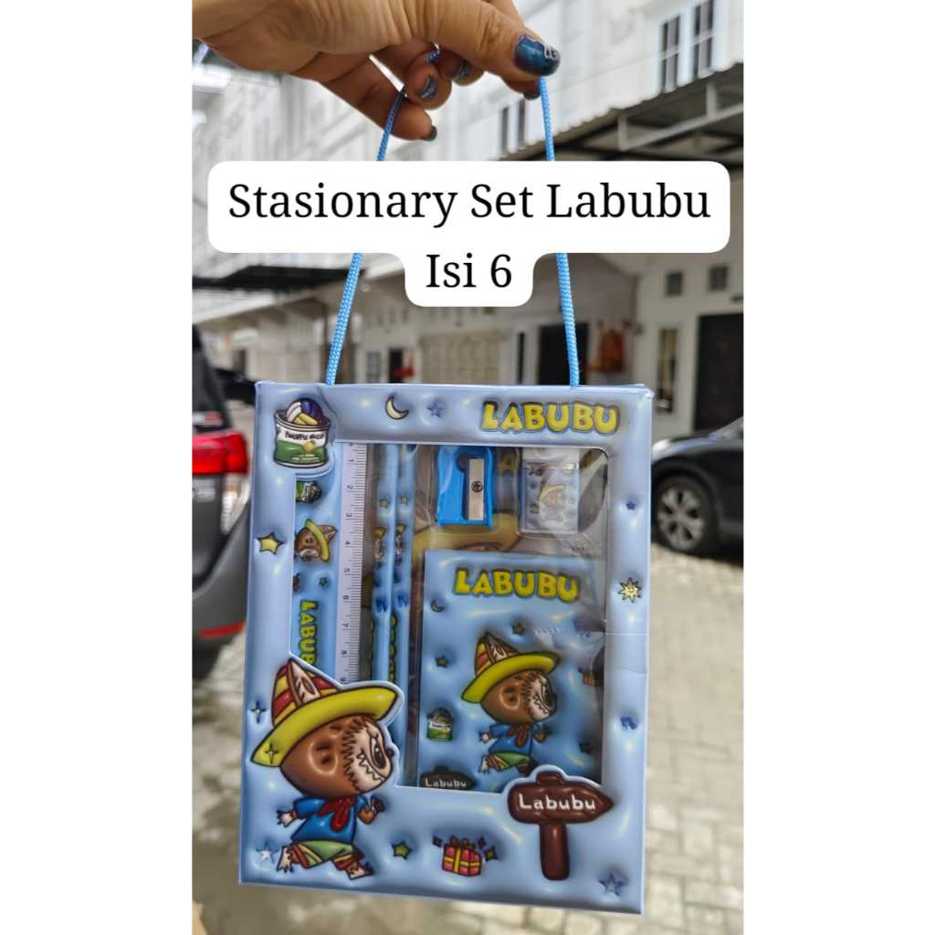 

Alat Tulis Set Labubu isi 6