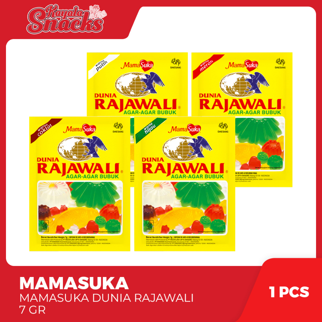 

MAMASUKA Dunia Rajawali 7gr - 1 Doz x 12 Pcs