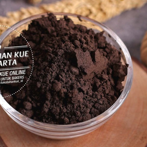 

Schoko Pure Cocoa Powder JET BLACK 10/12 500gr Low Fat Cokelat Bubuk Murni Hitam Schoko Coklat Bubuk Kakao