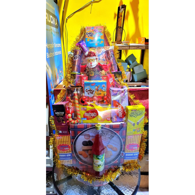 

parcel hampers makanan ringan natal merry christmas