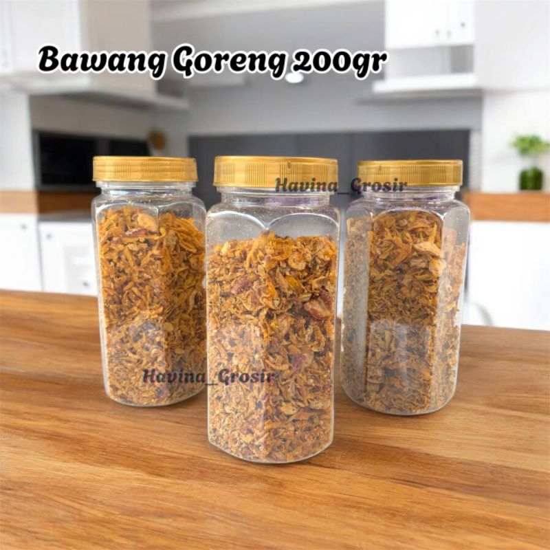 

Bawang Goreng Renyah Kemasan Toples ± 200gr