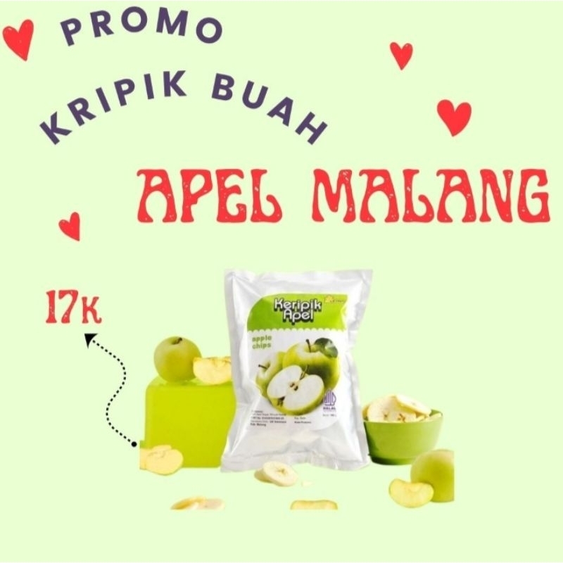 

kripik buah apel