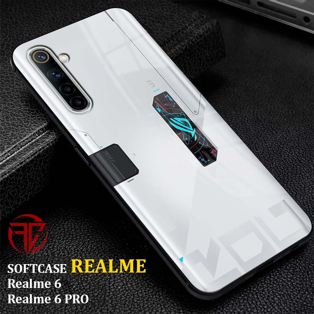 [AM33] Softcase Kilau Realme 6 | 6s | 6 PRO | Case Glossy Kesing Silikon Kaca Mika Pelindung Kamera 