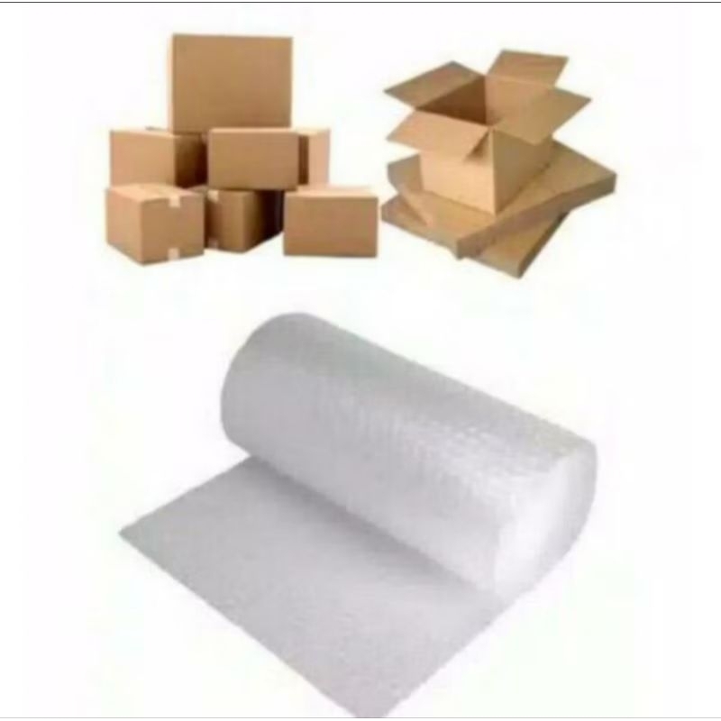 

Bubble wrap dan box tambahan
