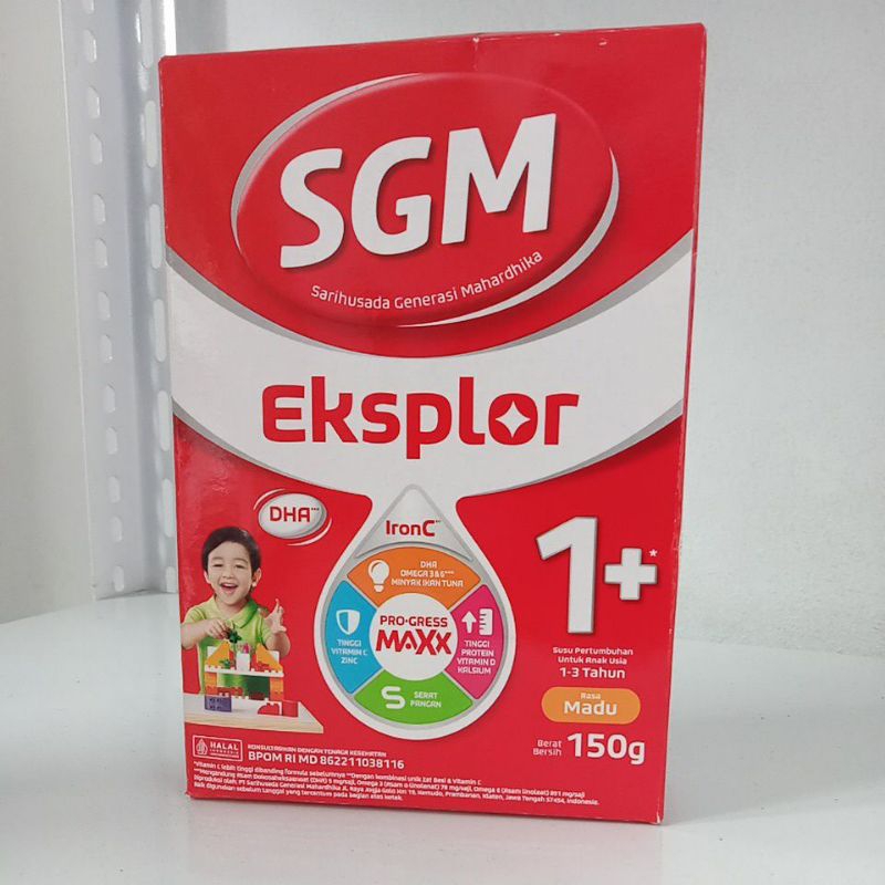 

Susu SGM Eksplor 1+ (150gr) Rasa Madu