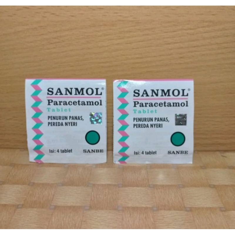 SANMOL PARACETAMOL tablet pereda nyeri dan penurun panas