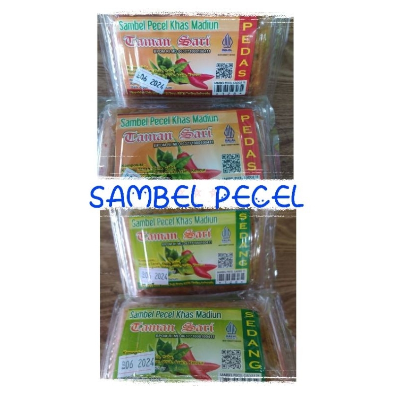 

Sambel pecel Madiun cap Taman Sari 250 gr,Oleh oleh Khas asli Madiun murah