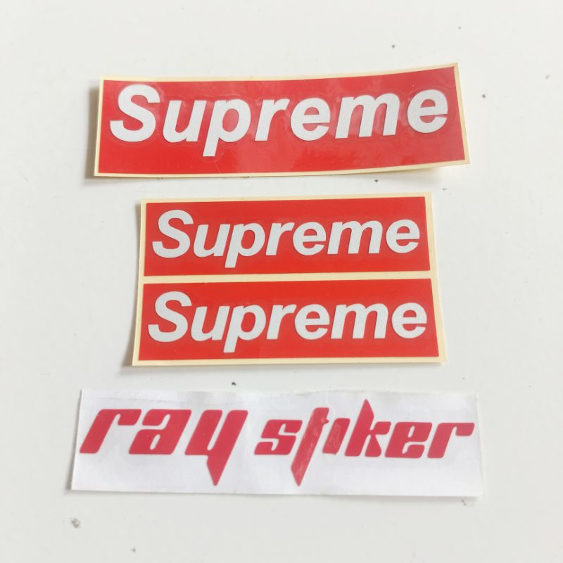 

sticker cutting supreme