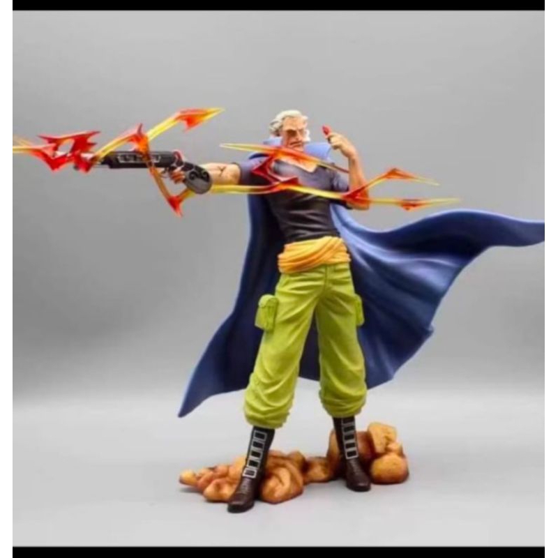 action figure one piece benn beckman berdiri pistol aura