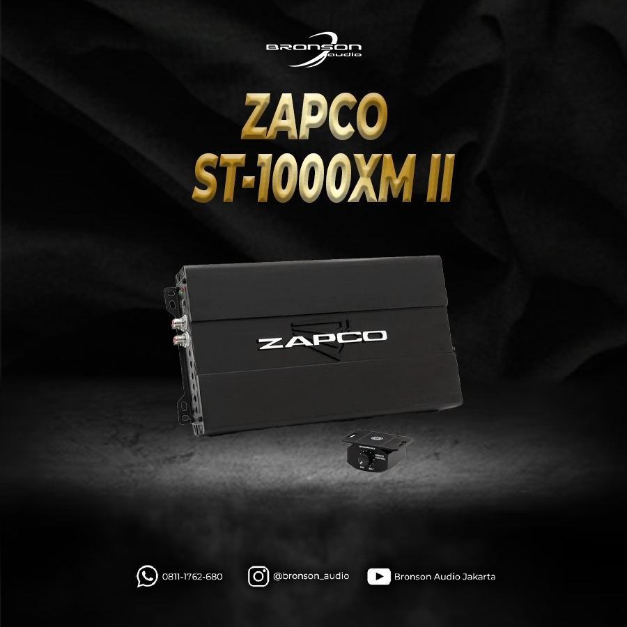 Monoblock Amplifier ZAPCO ST-1000XM II