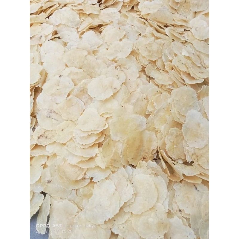 

QH 1Kg Emping Melinjo Khas Menes Super/Asli Biji Melinjo